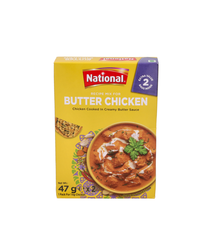 National Spice Mix for Butter Chicken/ Voikanamausteseos 78g - Maustesekoitukset - 3989 - 1