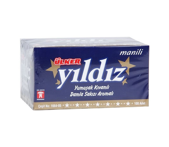 Ulker Yildiz Gum/ SOKERITON Mastic Purukumi 112g - Purukumit - 4999 - 1