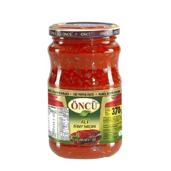Öncu Biber Salcasi Aci / Tulinen paprikatahna 370g CAM - Tomaatti- ja paprikasäilykkeet - 5379 - 1