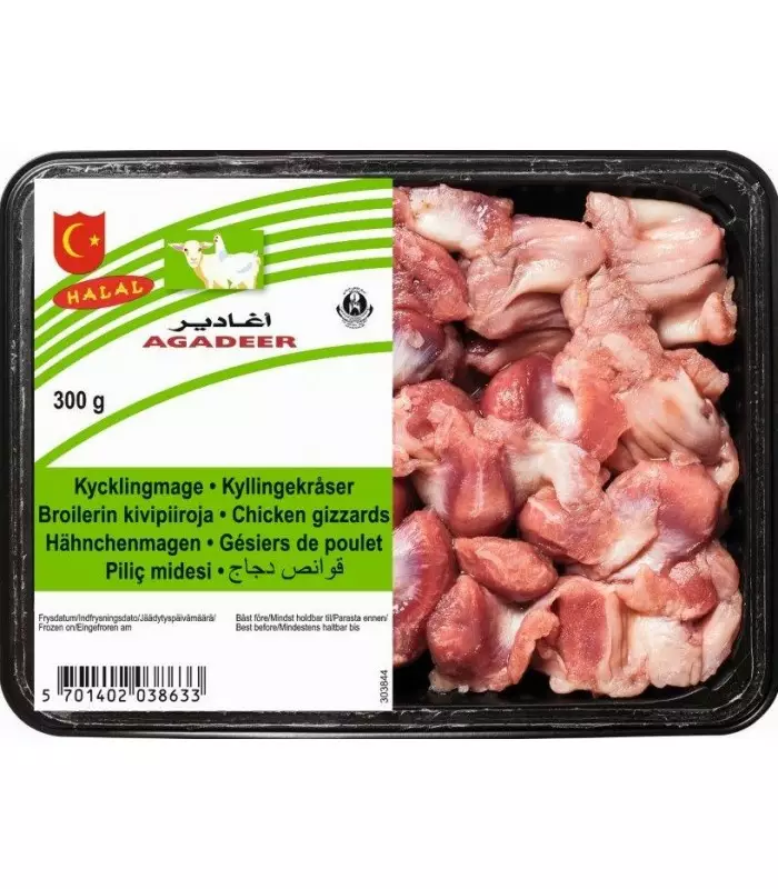 Agadeer Kycklingmage / Kanan maha 300g - Kana pakasteet - 7719 - 1