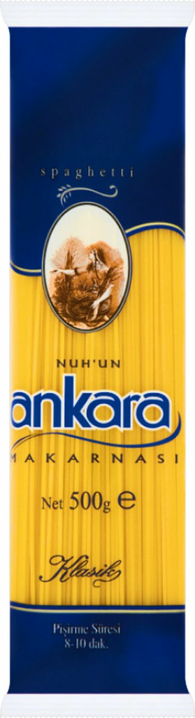 Ankara Makarna Klasik/ Pasta Spagetti 500g - Pastat - 419 - 1