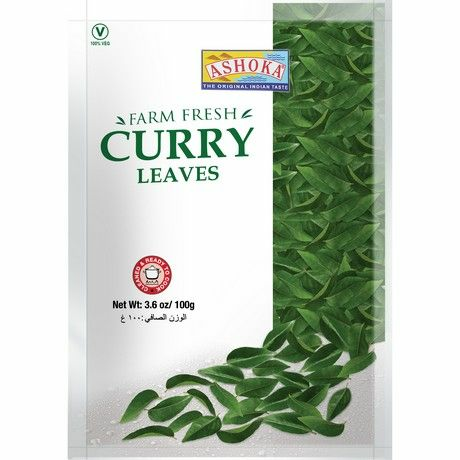Ashoka Curry Leaves (Patta) / Curryn lehdet 100g - Pakaste vihannekset - 10139 - 1