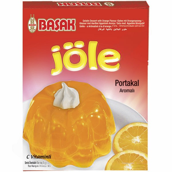 Basak Jöle Portakal / Apprlsiinihyytelö 100g - Liivatteet ja muut hyytelöimisaineet - 699 - 1