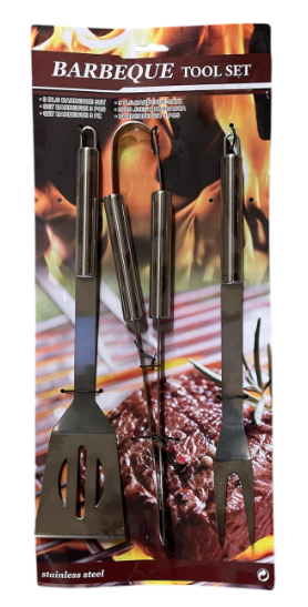 BBQ Tool Set Grillipihdit 3kpl - Grillit - 16359 - 1