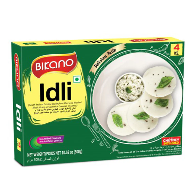 Bikano Idli 4psc 300g - Suolaiset leivonnaiset - 13329 - 1