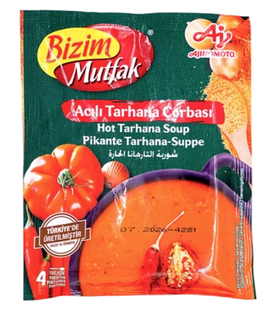 Bizim Mutfak Aci Tarhana Corbasi / Mausteinen Tarhana- keitto 65g - Valmiskeitot ja valmisjauheet - 19109 - 1