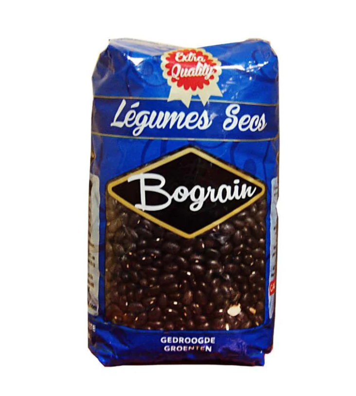 Bograin Haricots Black Beans/ Mustat Pavut 1kg - Kuivatut pavut - 17029 - 1