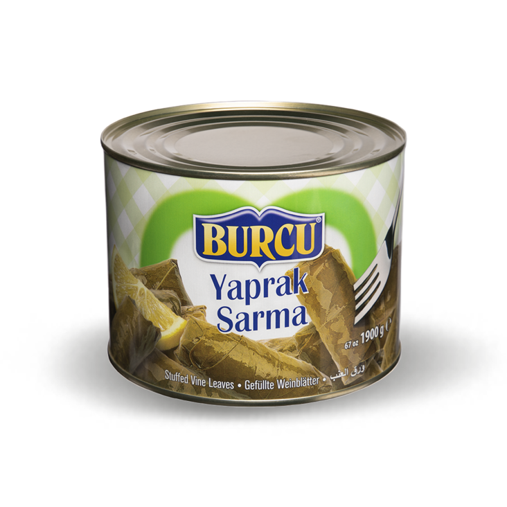 Burcu Yaprak Sarma / Riisitäytteiset viininlehtikääryleet 1900g TNK - Vihannessäilykkeet - 1219 - 1