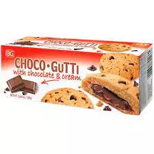 Choco Gutti Suklaatäytekeksi 160g - Täytekeksit ja vohvelit - 13559 - 1