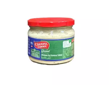 Chtoura Garden Chic-pea Dip Basil (hummos tahina) 310g - Papu- ja linssisäilykkeet - 13779 - 1