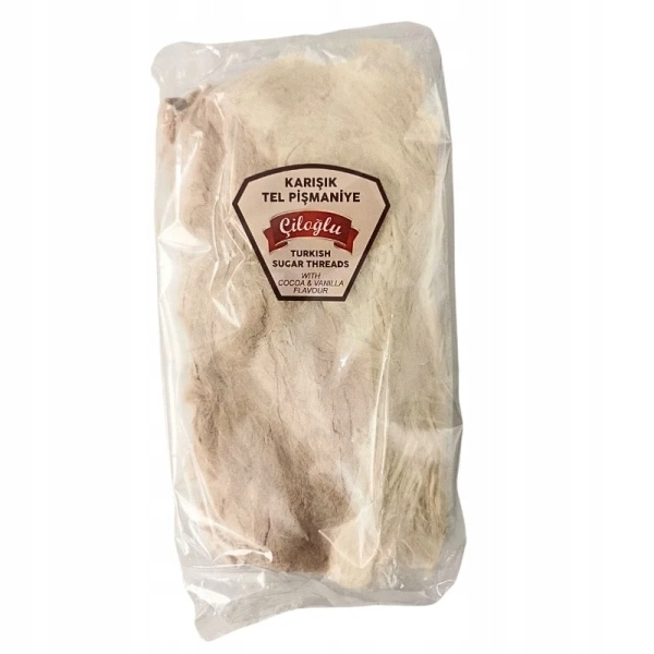 Ciloglu Tel Pismaniye With Cocoa&Vanilla / Hattara kaakao&vanilja 250g - Turkish Delight & Halvat - 1479 - 1