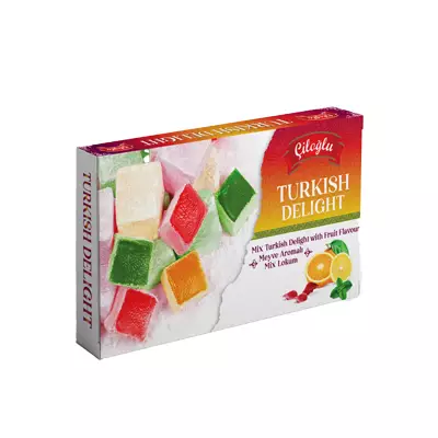 Ciloglu Turkish Delight Mini Mix Lokum 300g - Turkish Delight & Halvat - 12519 - 1