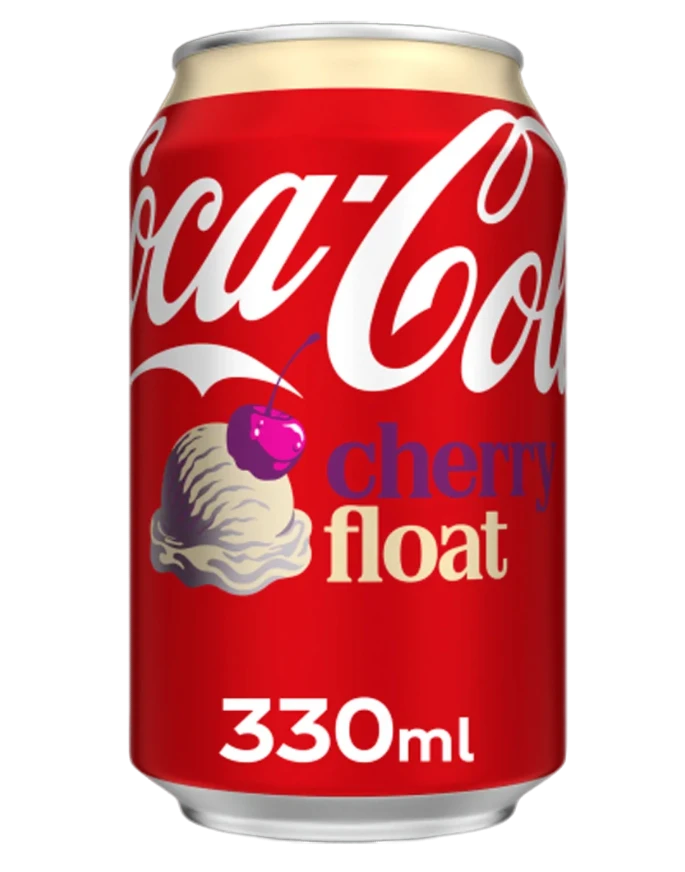 Coca-Cola Cherry Float 330ml TNK - Limonadit ja virvoitusjuomat - 14549 - 1