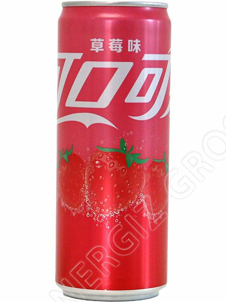 Coca Cola Strawberry Juoma 330ml - Limonadit ja virvoitusjuomat - 14819 - 1