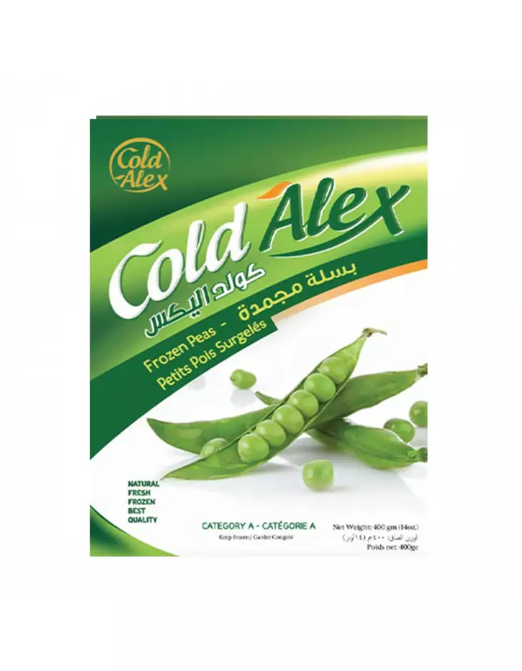 Cold Alex Green Peas / Vihreä Herne 400g - Pakaste vihannekset - 1779 - 1