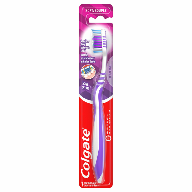 Colgate Toothbrash Zig Zag / Hammasharja Medium - Hygieniatarvikkeet - 1789 - 1