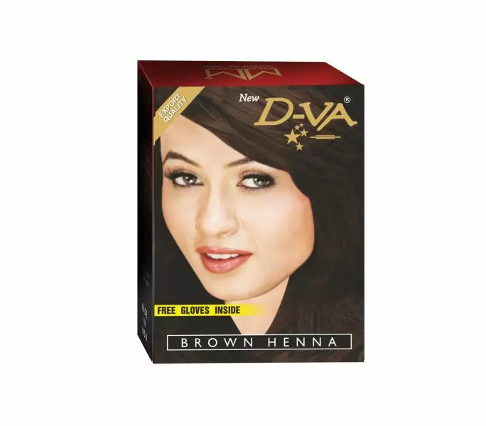 D-VA Brown Henna Hiusväri 10gms - Kosmetiikka - 15029 - 1