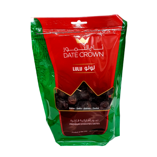 Date Crown Lulu Dates/ Taateli Lulu 500g - Kuivatut hedelmät - 1929 - 1