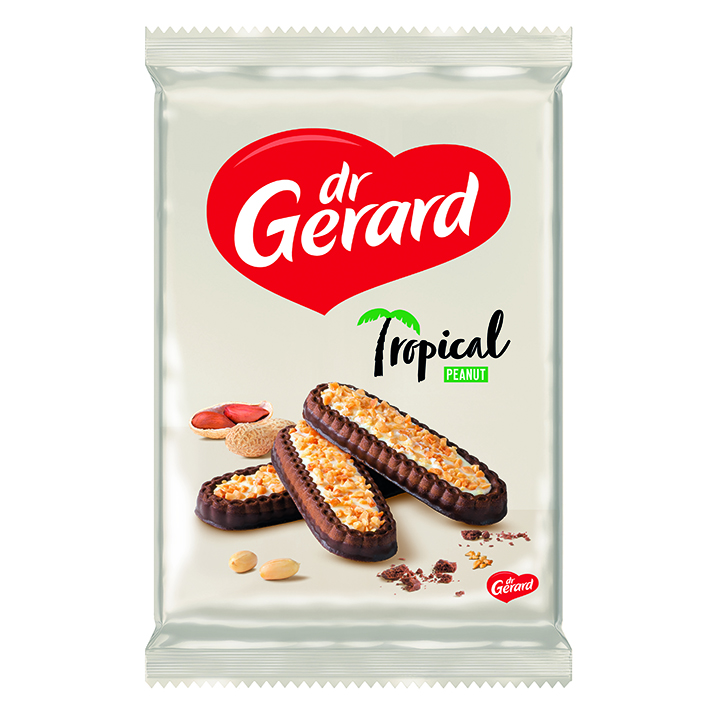 Dr Gerard Tropical Peanut 300g - Täytekeksit ja vohvelit - 21409 - 1
