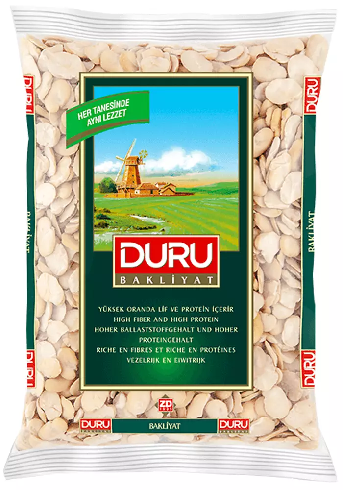 Duru Ic Bakla / Puolitettu papu 900g - Kuivatut pavut - 8529 - 1