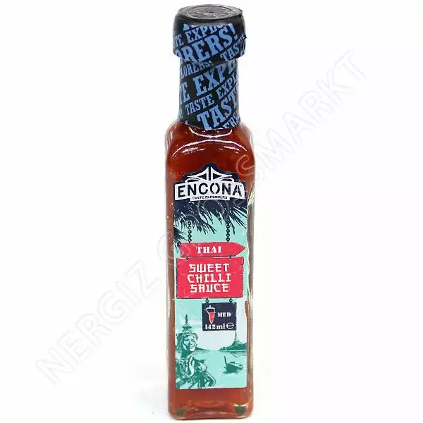 Encona Thai Sweet Chili Sauce / Makea chilikastike 142 ml CAM - Chili-kastikkeet - 8509 - 1