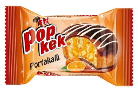 Eti Popkek Portakalli Appelsiinikakku 45g - Täytekeksit ja vohvelit - 14359 - 1