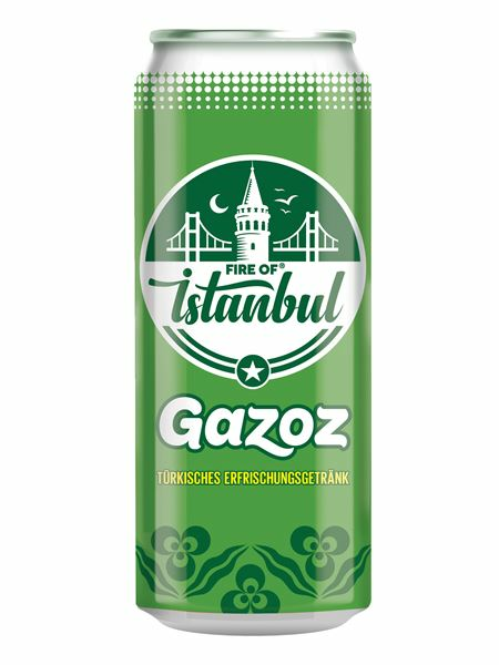 Fire of Istanbul Gazoz/ Hiilihapotettu virvoitusjuoma 330ml TNK - Limonadit ja virvoitusjuomat - 18539 - 1