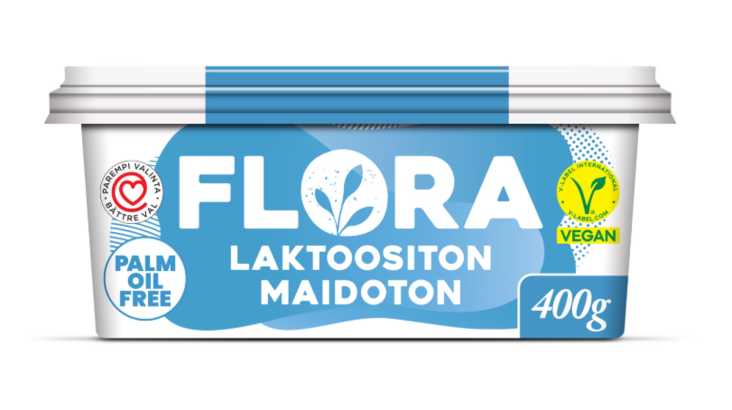 Flora Margariini 400g Maidoton& Laktoositon - Voit ja levitteet - 16029 - 1