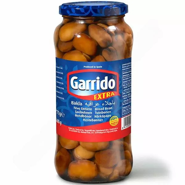 Garrido Extra Bakla / Härkäpapu 580ml CAM - Papu- ja linssisäilykkeet - 9259 - 1