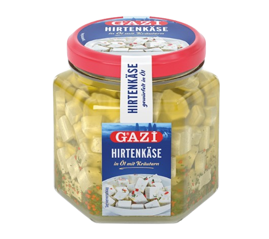 Gazi Juusto Oljyssä Yrteillä 300g - Feta-juustot - 20939 - 1