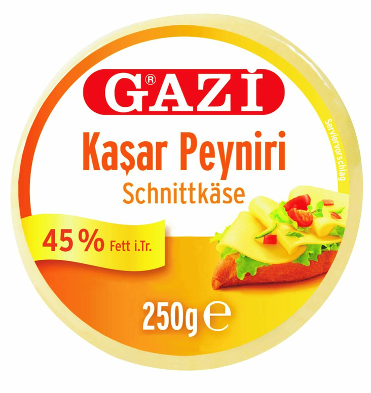 Gazi Kasar Peyniri / Edam- juusto 45% 250g - Edam-juustot - 13389 - 1