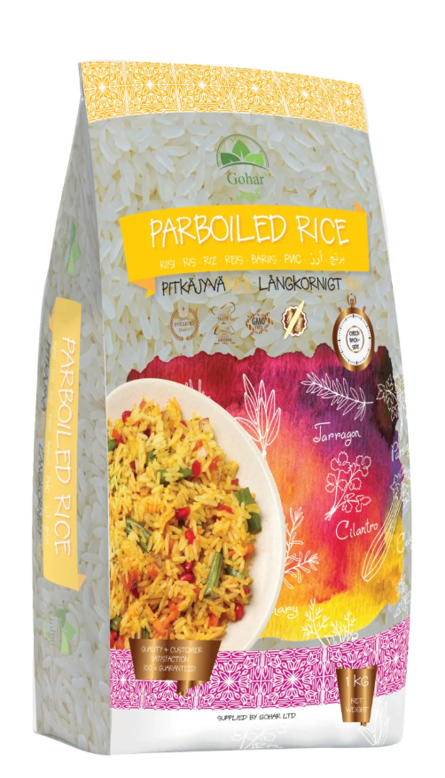 Gohar Parboiled Rice/ Pitkäjyväriisi 1Kg - Jasmiiniriisi - 12099 - 1