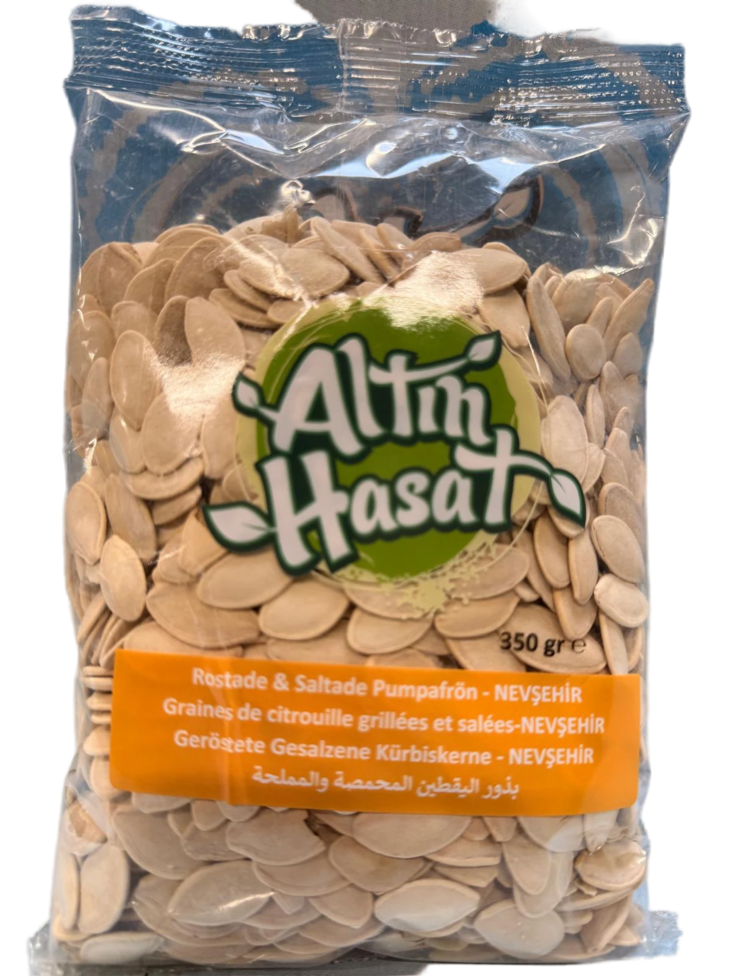 Gold Harvest Kurpitsasiemenet Paahdettu&Suolattu NEVSEHIR 350g - Siemenet - 18619 - 1