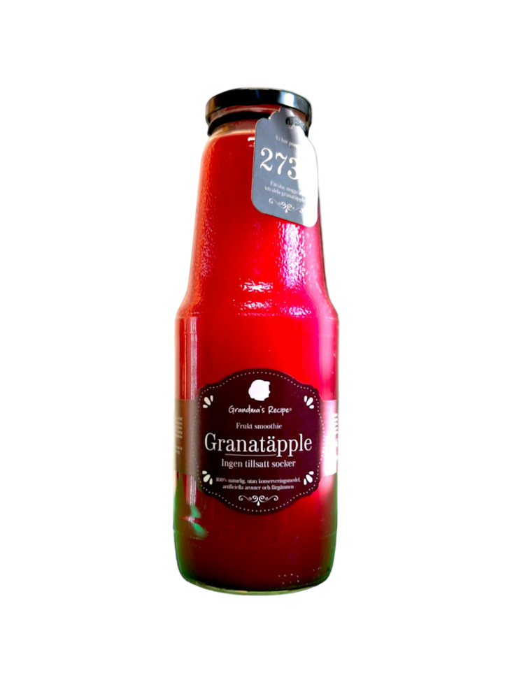 Grandmas Recipe Hedelmä-smoothie Granaattiomena 1L CAM - Mehut ja nektarit - 18239 - 1