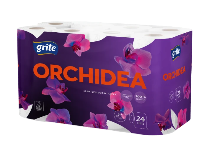 Grite Orchidea Wc-Paperi 24rulla - Talouspaperit ja WC-paperit - 18689 - 1