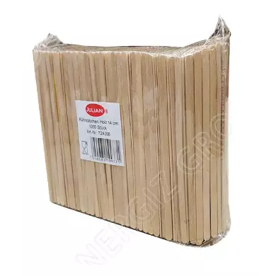 Puinen kertakäyttö tikku 1000kpl 724008 - Take Away -tuotteet - 15949 - 1