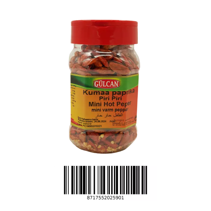 Halime Baharat Piri Piri / Tulinen chili 75g - Chilimausteet - 2859 - 1
