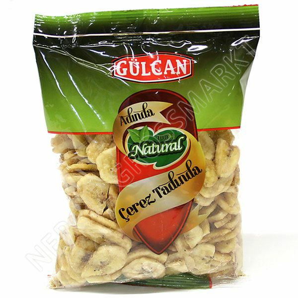 Gulcan Banana Chips/ Kuivattu Banaani 200g - Kuivatut hedelmät - 17429 - 1