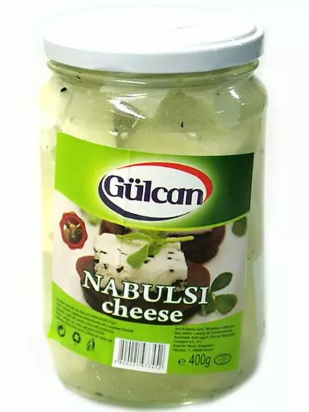 Gulcan Nabulsi Juusto, suolavedessä 45% 400g CAM - Erikoisjuustot - 2839 - 1