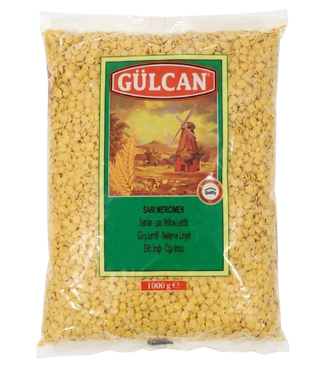 Gulcan Sari Mercimek / Keltainen Linssi 1Kg - Linssit - 10859 - 1
