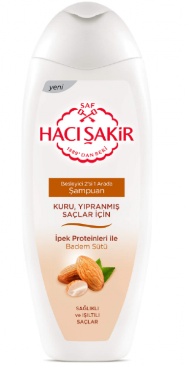 Haci Almond Milk 2in1 Shampoo 500ml - Shampoot - 2969 - 1