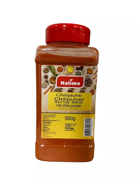 Halime Baharat Aci Toz Biber / Chilijauhe Tulinen 500g - Chilimausteet - 2659 - 1
