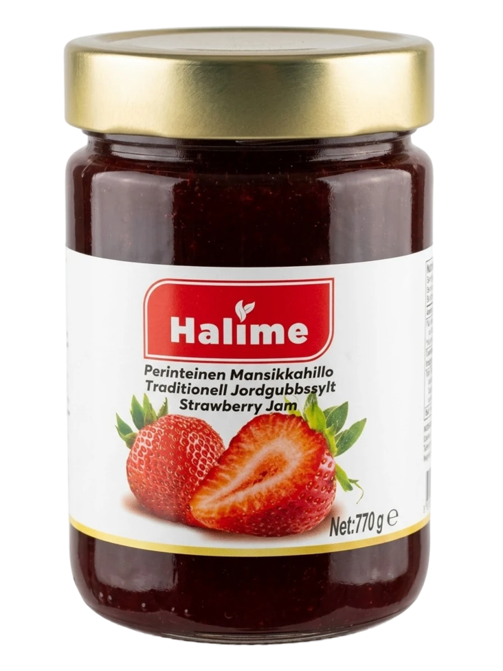Halime Strawberry Jam / Mansikkahillo 770g CAM - Hillot - 19639 - 1