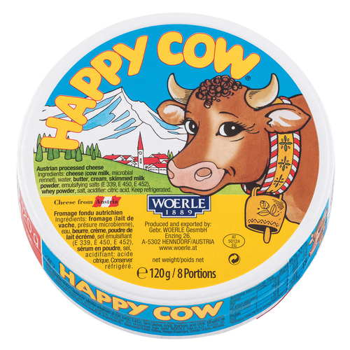 Happy Cow Peynir Itävaltalainen Juusto 120g - Juustolevitteet ja sulatejuustot - 3099 - 1