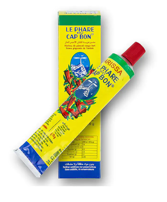 Harissa Le Phare Du Cap Bon / Chilitahna 70g TUBE - Chili-kastikkeet - 3129 - 1