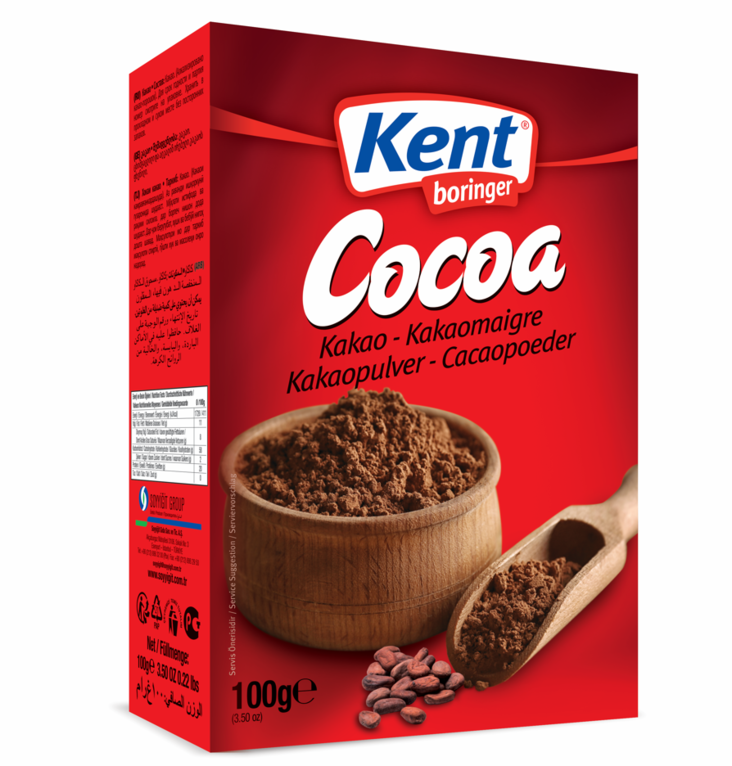 KentBor Kakao / Kaakaojauhe 100g - Leivinjauheet, ruokasoodat & kuivahiivat - 18899 - 1