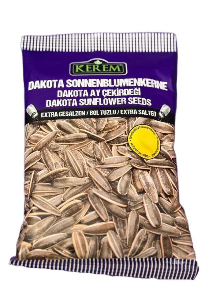 Kerem Dakota Aycekirdek Bol Tuzlu / Auringonkukansiemenet extra suolattu 150g - Siemenet - 18249 - 1