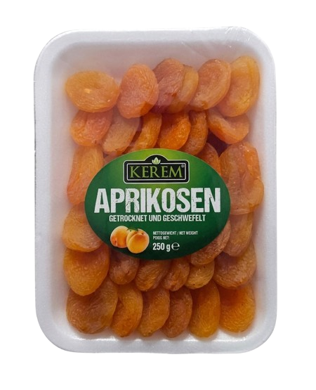 Kerem Kuru Kayisi Sari / Kuivattu Aprikoosi 250g - Kuivatut hedelmät - 3369 - 1