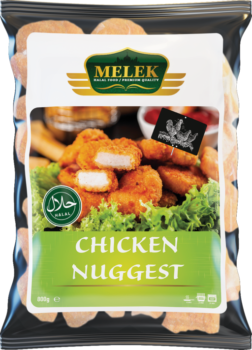 Melek Chicken Nuggets TEMPURA 800g - Kana pakasteet - 14539 - 1