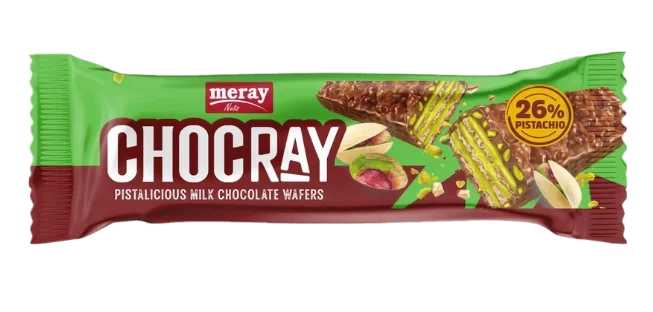 Meray ChocRay Pistalicious Wafer/ Patukka 35g - Patukat - 18769 - 1